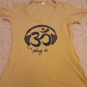 Soul Flower Yellow Shirt